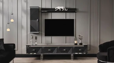 Quatro Q3 Antrasit Tv Ünitesi