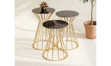 Roma Zigon Sehpa Gold