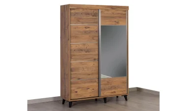 Rossi Sürgülü Portmanto - Ceviz