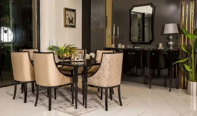 Siyah İnci Yemek Odası