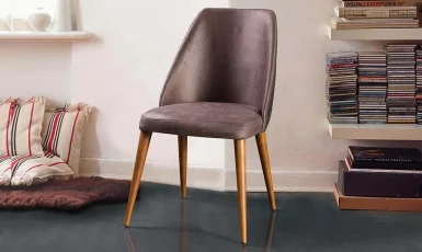 Style Ahşap Ayaklı Sandalye