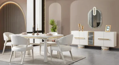 Zara Modern Yemek Odası Takımı