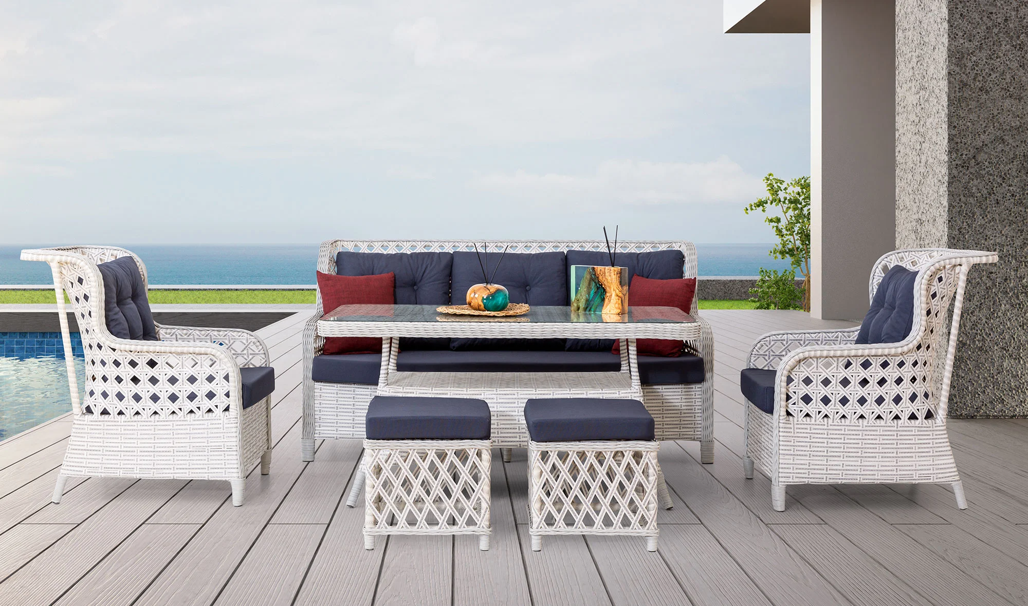 Albella Bahçe Masa Takımı