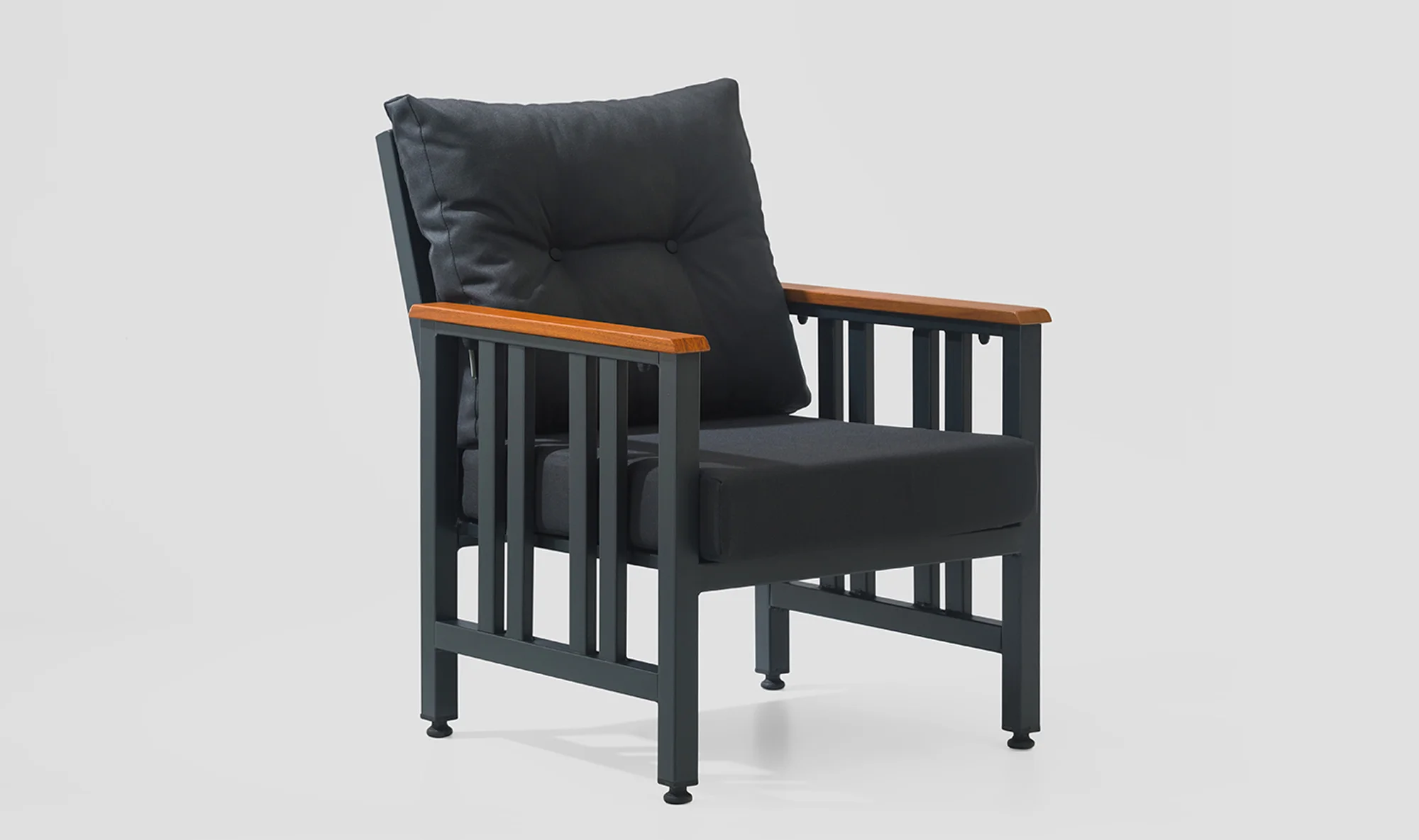 Alexis Tekli Bahçe - Balkon Koltuğu - Antrasit