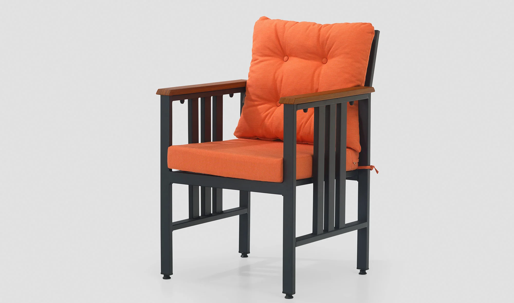 Alexis Tekli Bahçe - Balkon Koltuğu - Turuncu