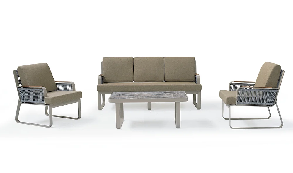 Arven Bahçe Koltuk Takımı - Bej