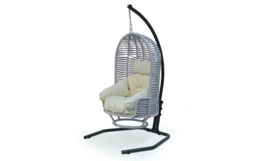 Mila Rattan Balkon - Bahçe Salıncak