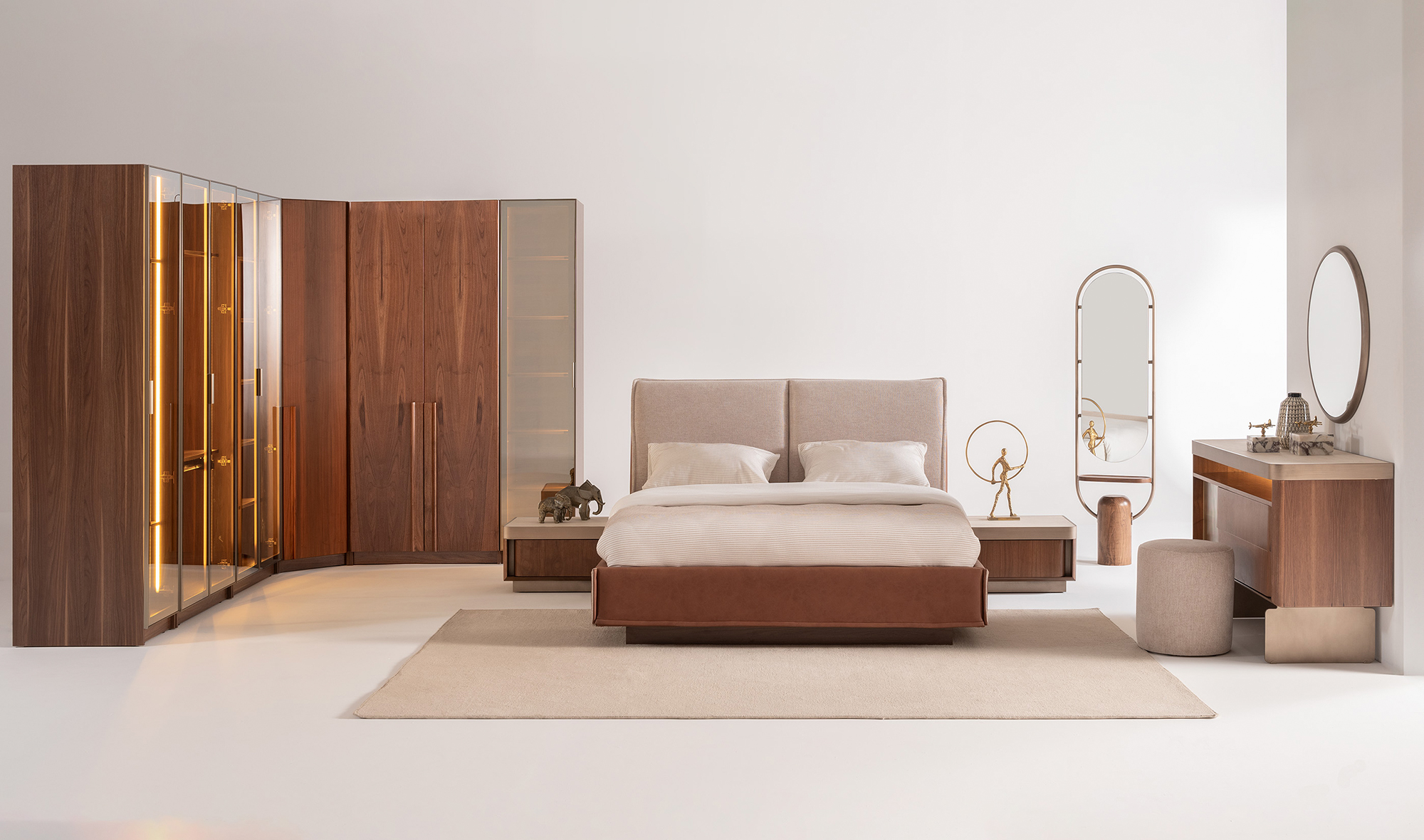 Varna Bazal? Yatak Odası - Köşe Dolapl?