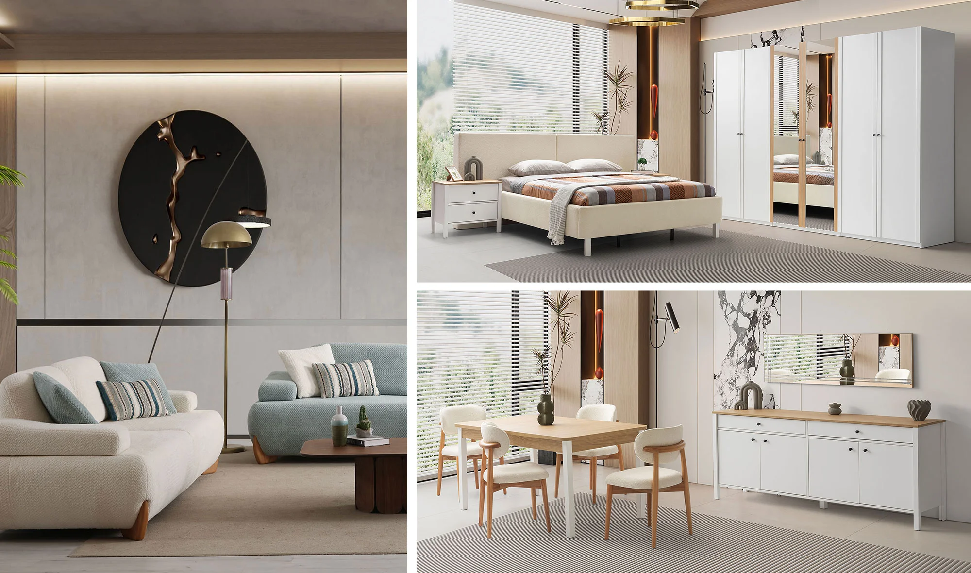 Rome Düğün Paketi - Beyaz Me?e