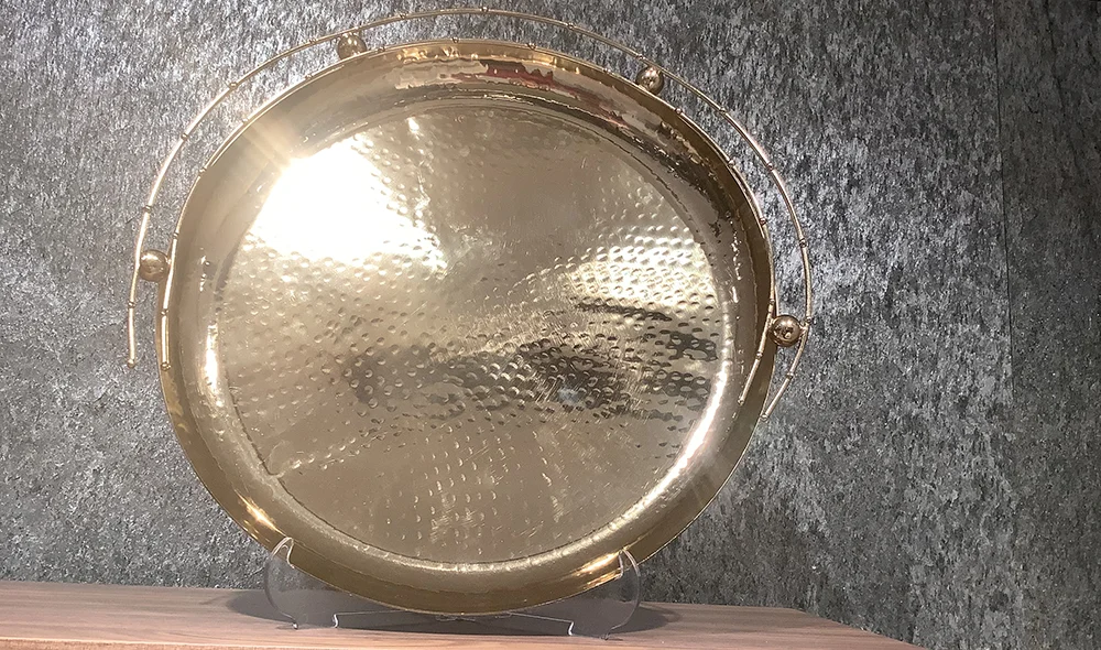 Gold Dekoratif Tabak - 20213