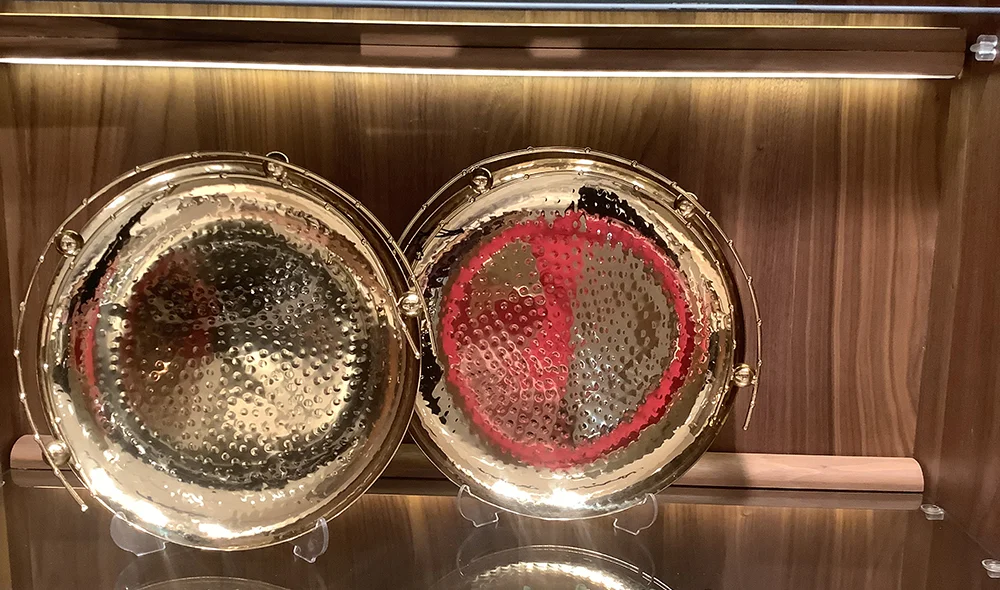 Gold İkili Dekoratif Tabak - 20214