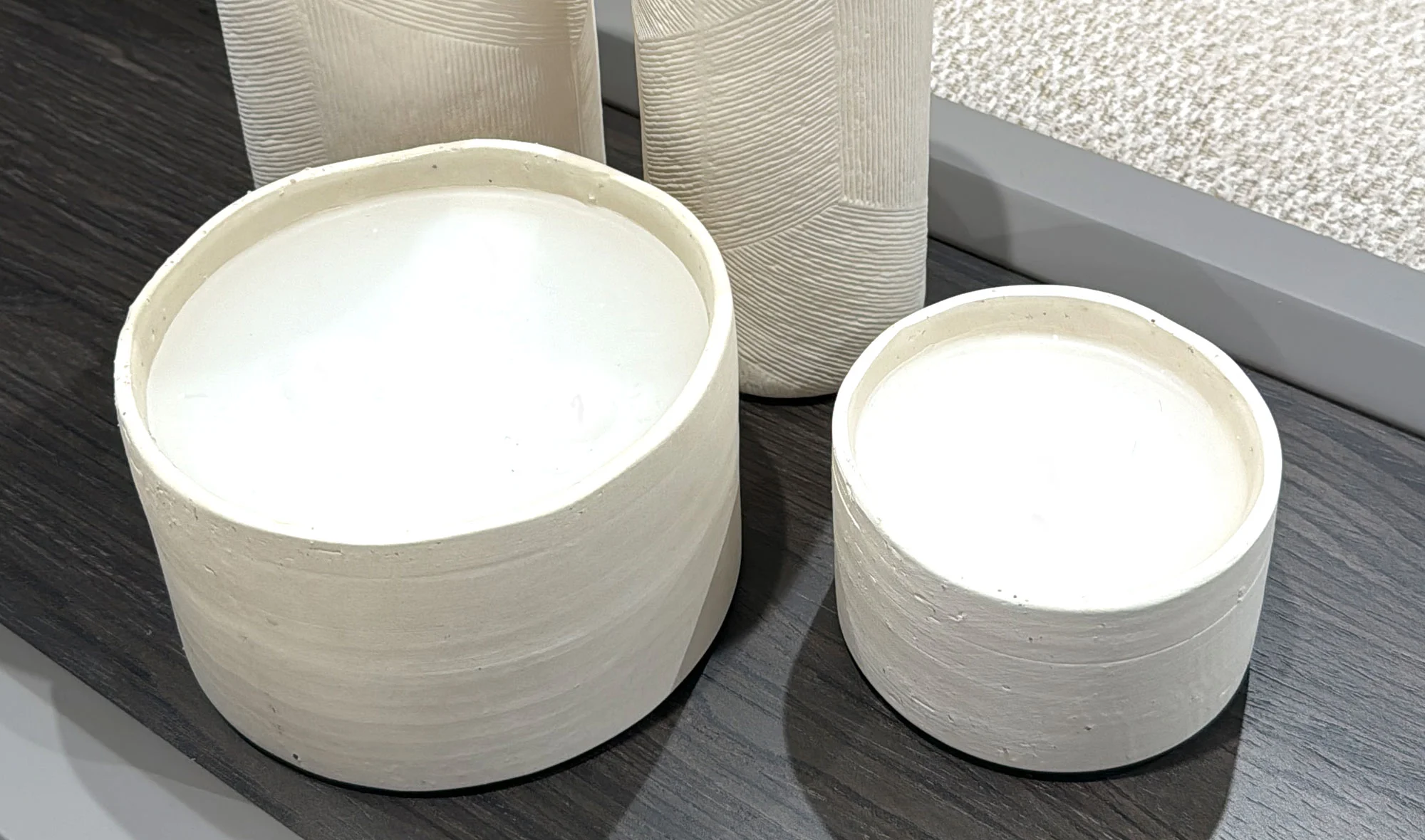 Seramik Mum - 2 Adet