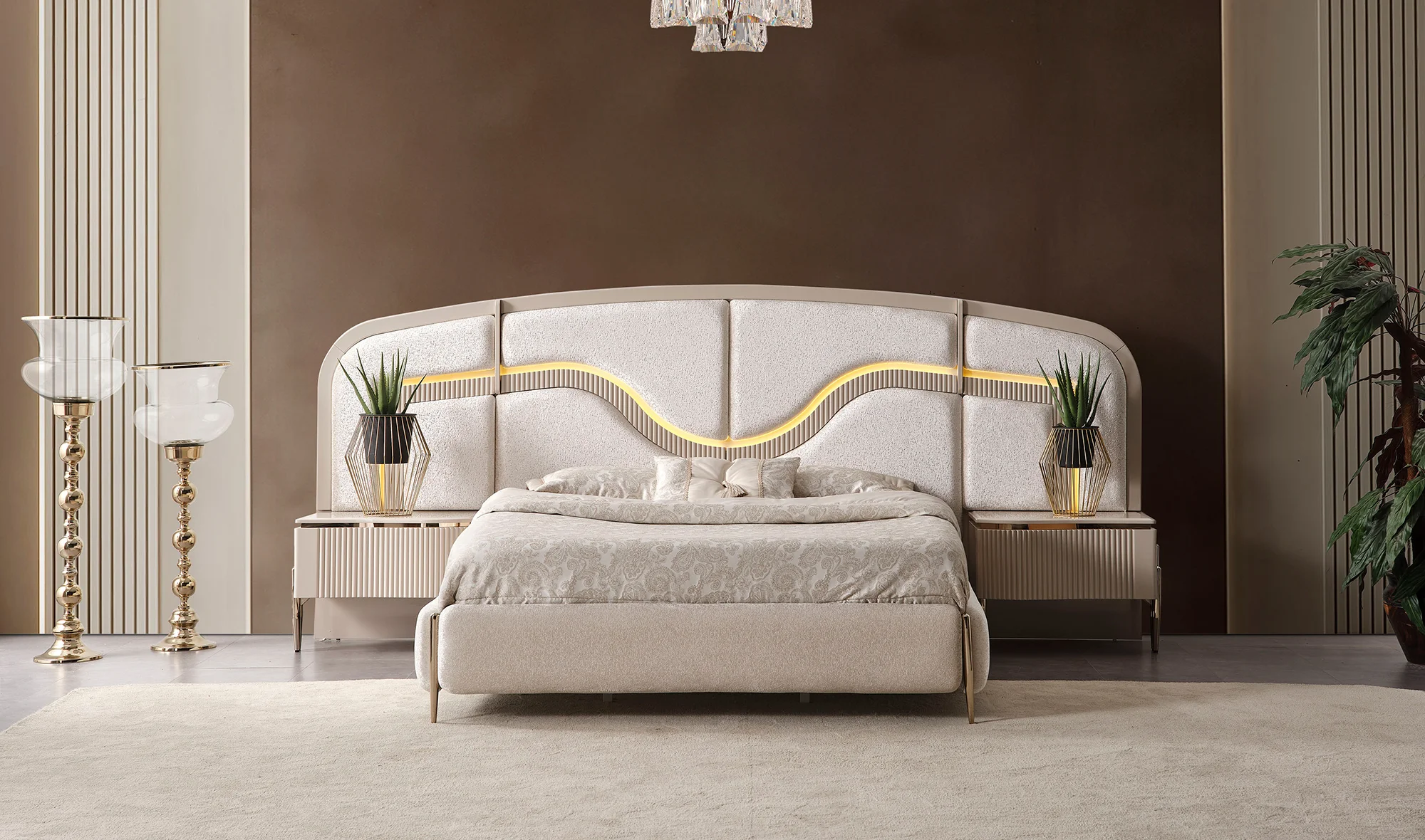 Arcadia Karyola ve Başlık