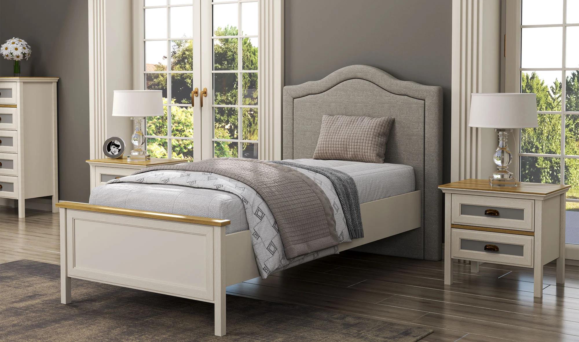 Atlantis Karyola ve Başlık - Tek Ki?ilik