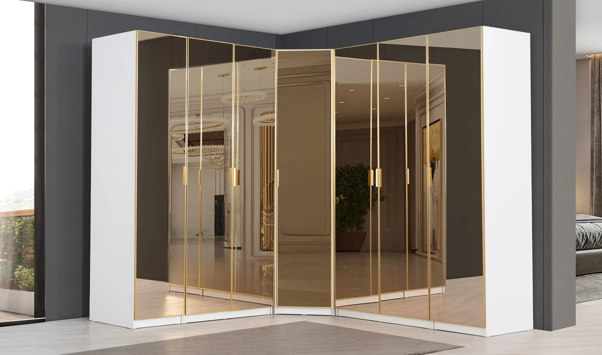 Bellino Köşe Gardrop