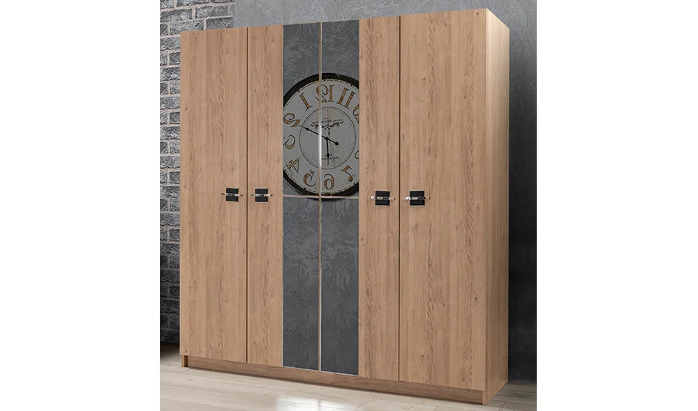 Burçak 4 Kapılı Gardrop