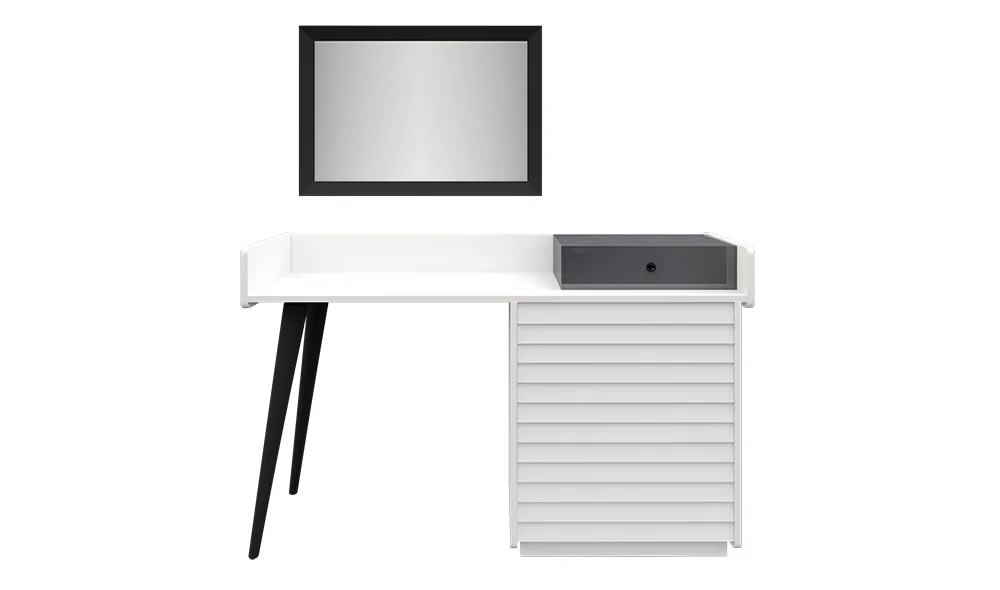 Çizgi Makyaj Masas? - Beyaz