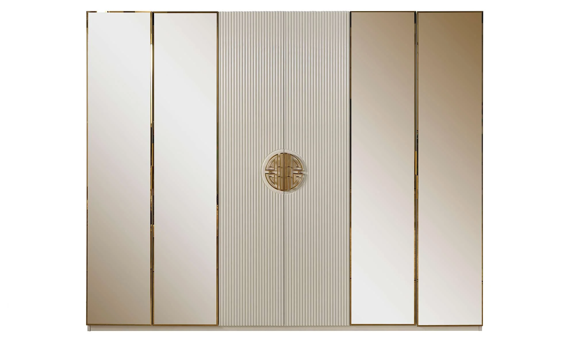 Crown 6 Kapılı Gardrop - Dört Aynal?