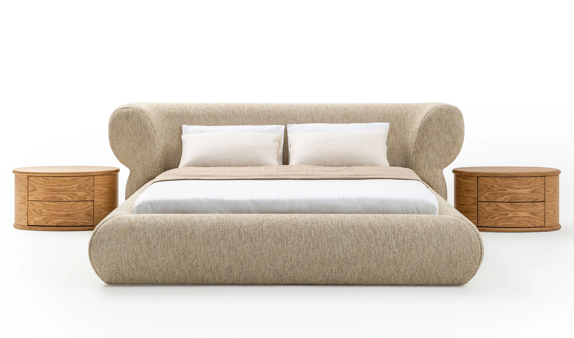 Handy Karyola ve Başlık - Krem