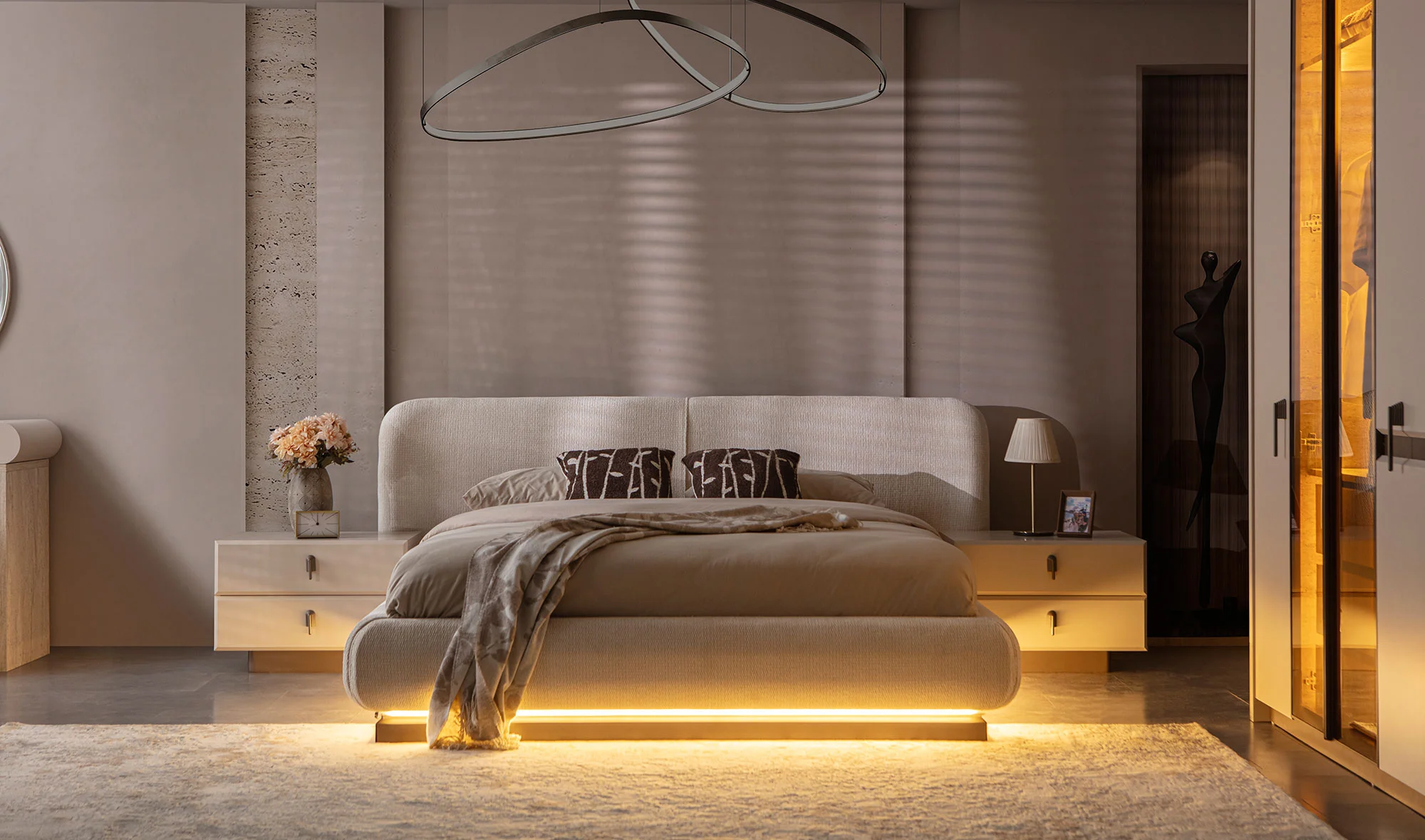 Lacy Bazal? Karyola ve Başlık