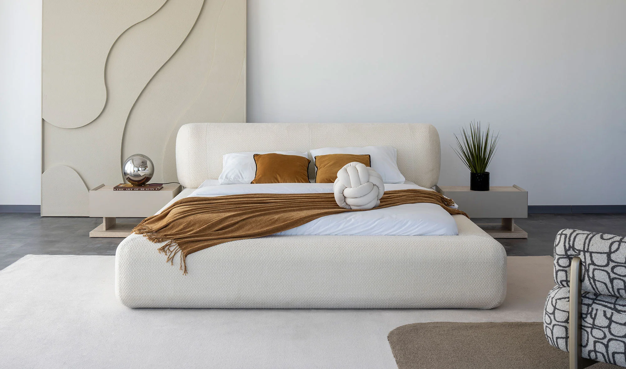 Levante Bazalı Karyola ve Başlık