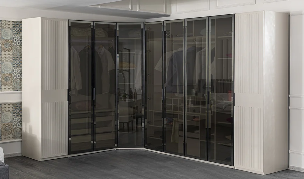 Milenyum Köşe Gardolap V2