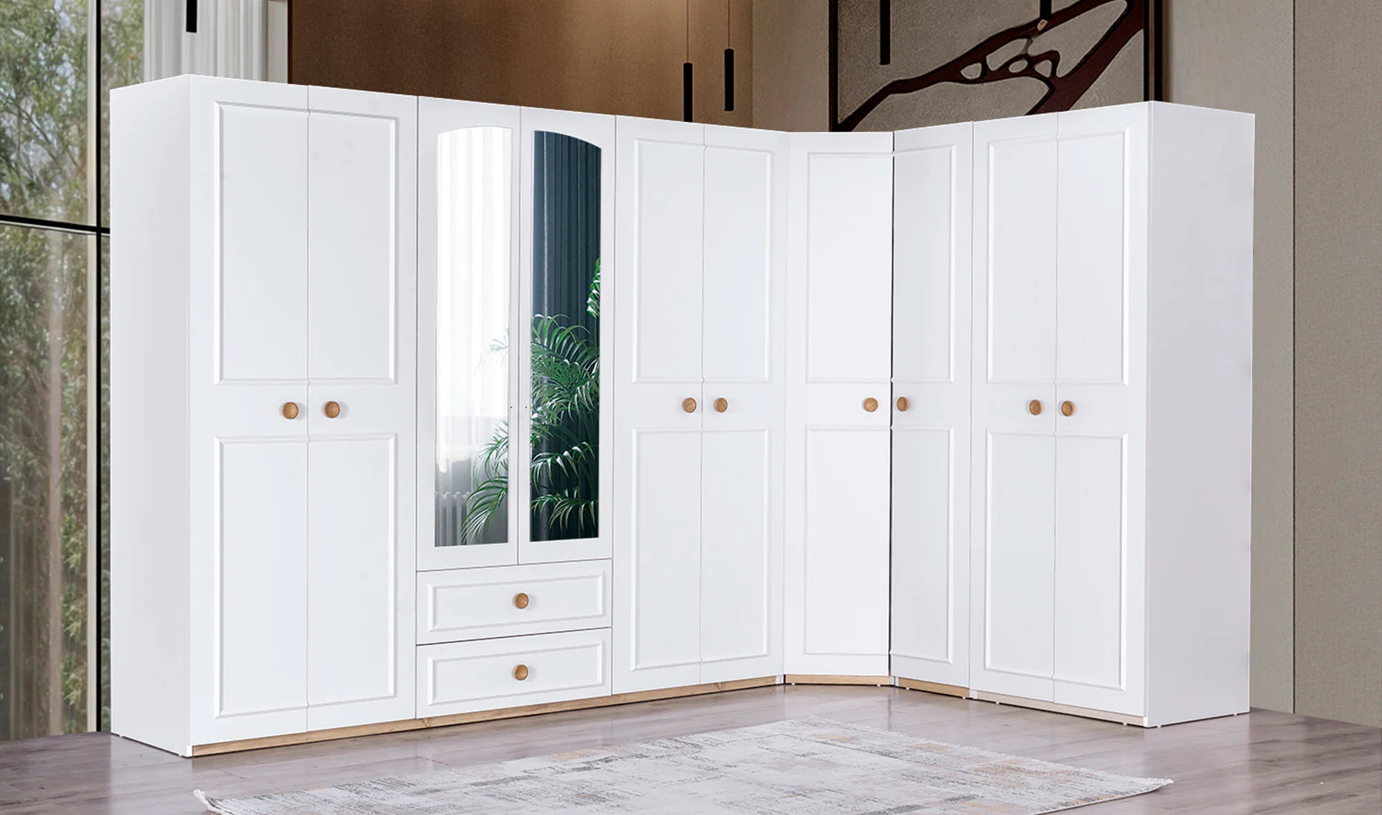 Mondeo Köşe Gardrop