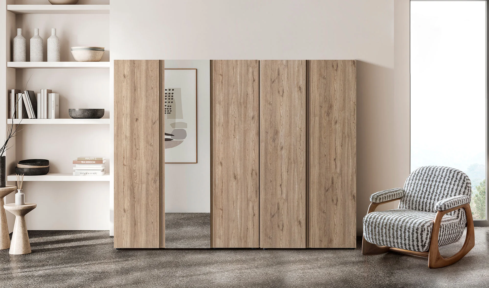 Monna 5 Kapılı Gardrop - Me?e