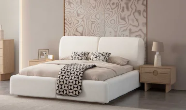 Natural Bazalı Karyola ve Başlık