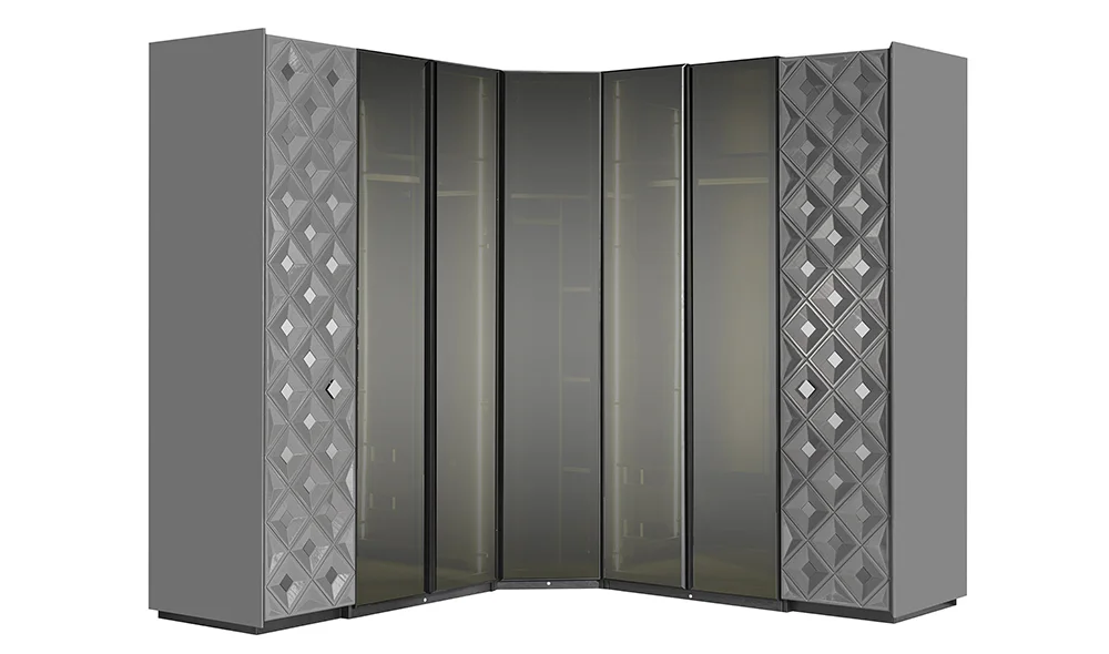 Nepal Luxury Köşe Gardolap