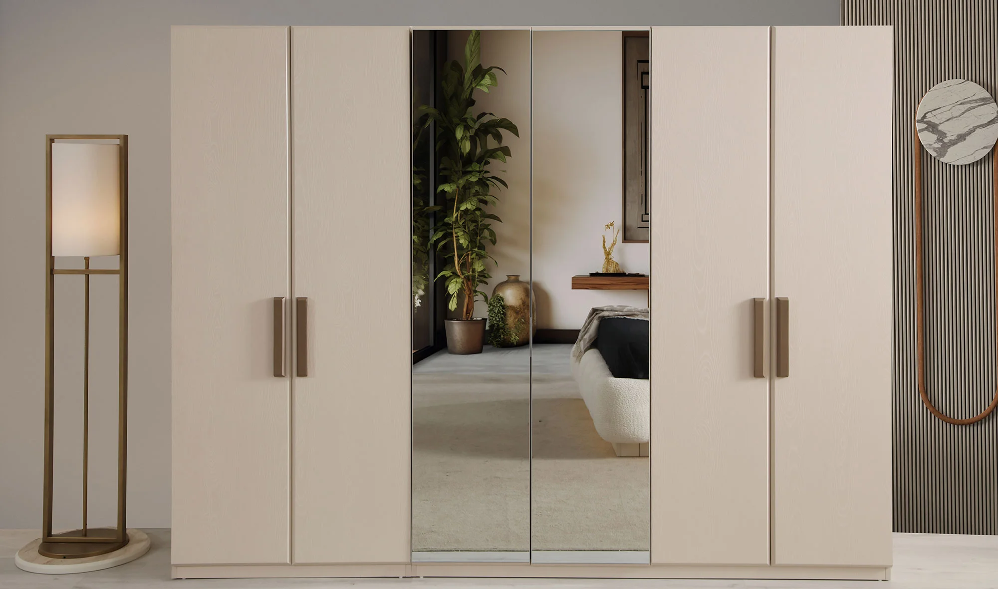 Odine 6 Kapılı Gardrop