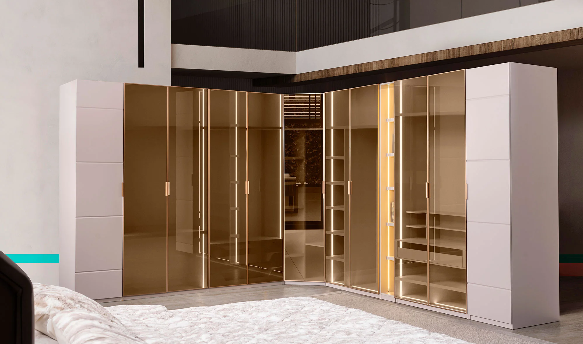 Pasifica Gardrop - Köşe Dolapl?