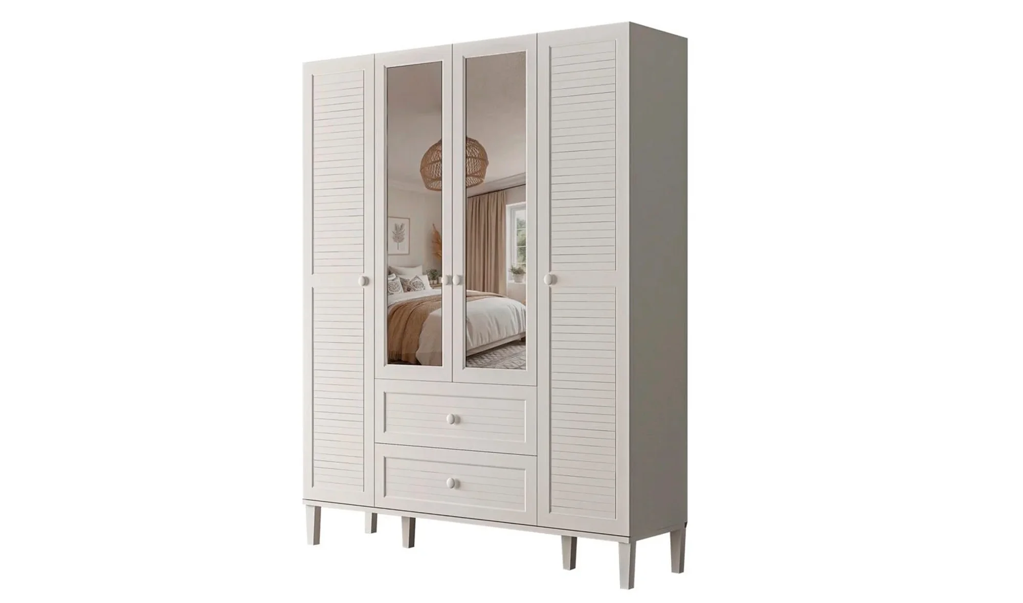 Poli Gardrop - 4 Kapılı