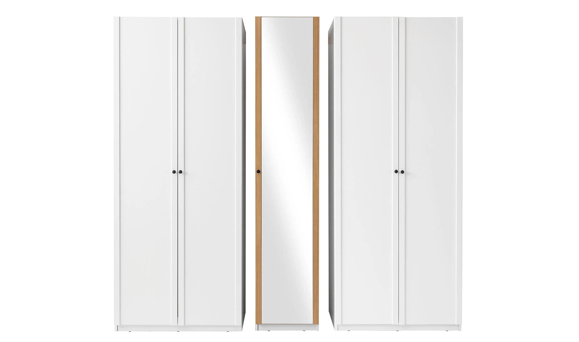Rome 5 Kapılı Gardrop - Beyaz Me?e