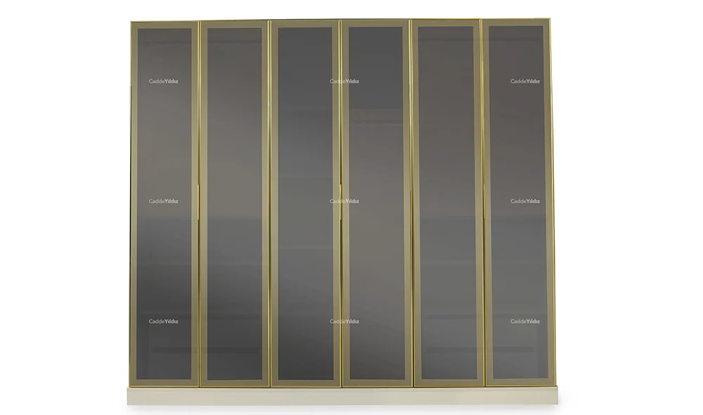 Safir 6 Kapılı Mdf Gardrop