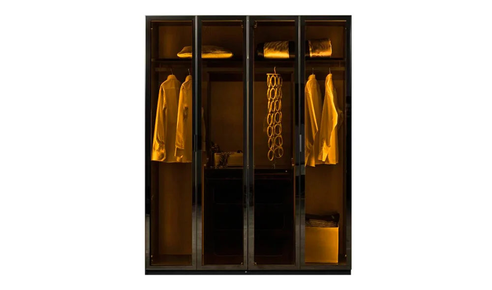 Suare Antrasit 180lik Çekmeceli Dolap