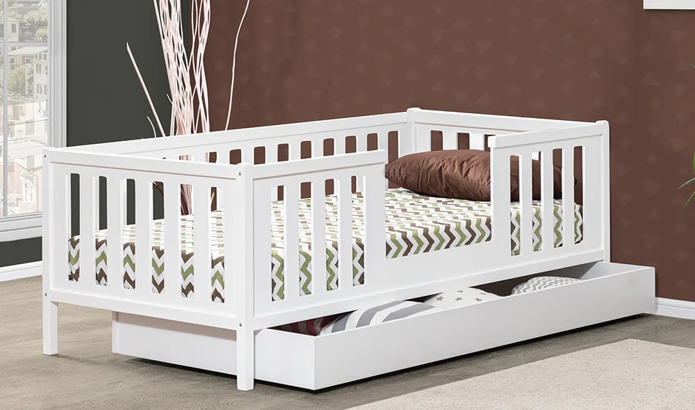 Yasi İkiz Karyola - Beyaz