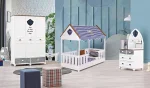 Gardırop + Montessori Karyola + Şifonyer