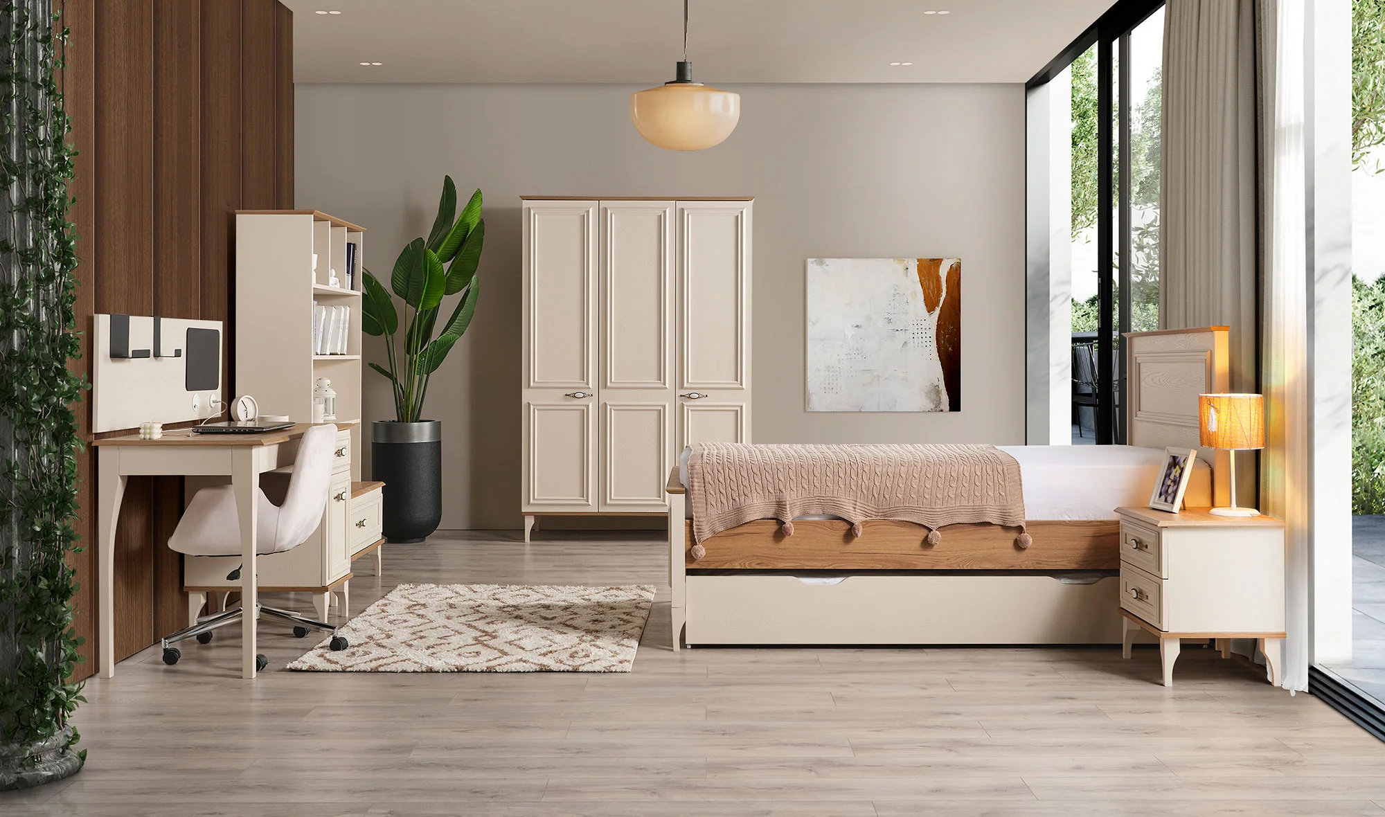 Aurora Genç Odası - 3 Kapılı