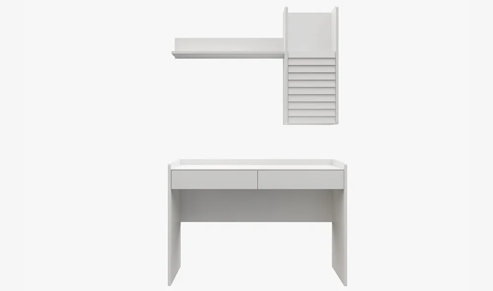 Çizgi Çal??ma Masas? - Beyaz