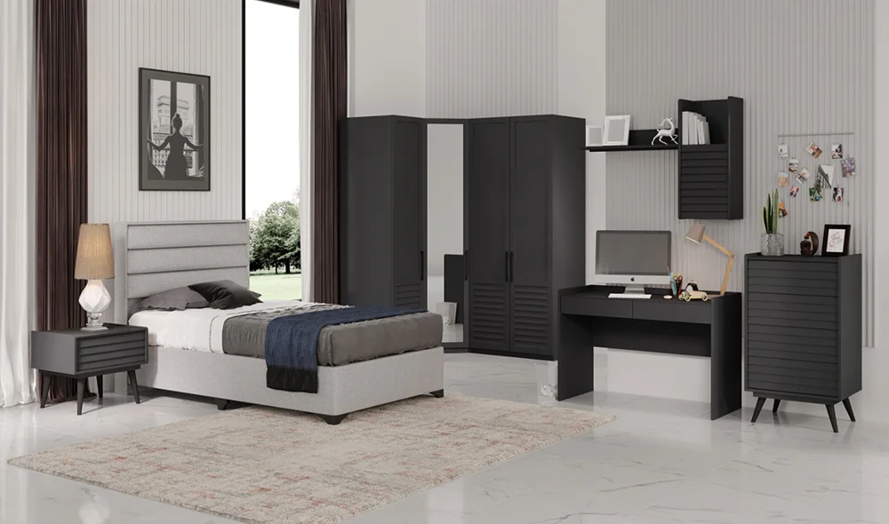 Çizgi Genç Odası - Köşe Dolapl?