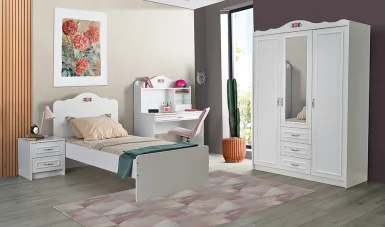 Manolya 3 Kapılı Genç Odası