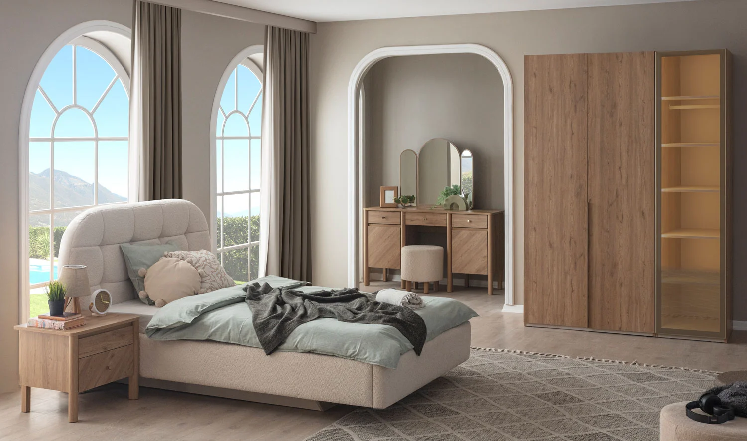 Marvin Bazal? Genç Odası - Mobilya Kapakl?