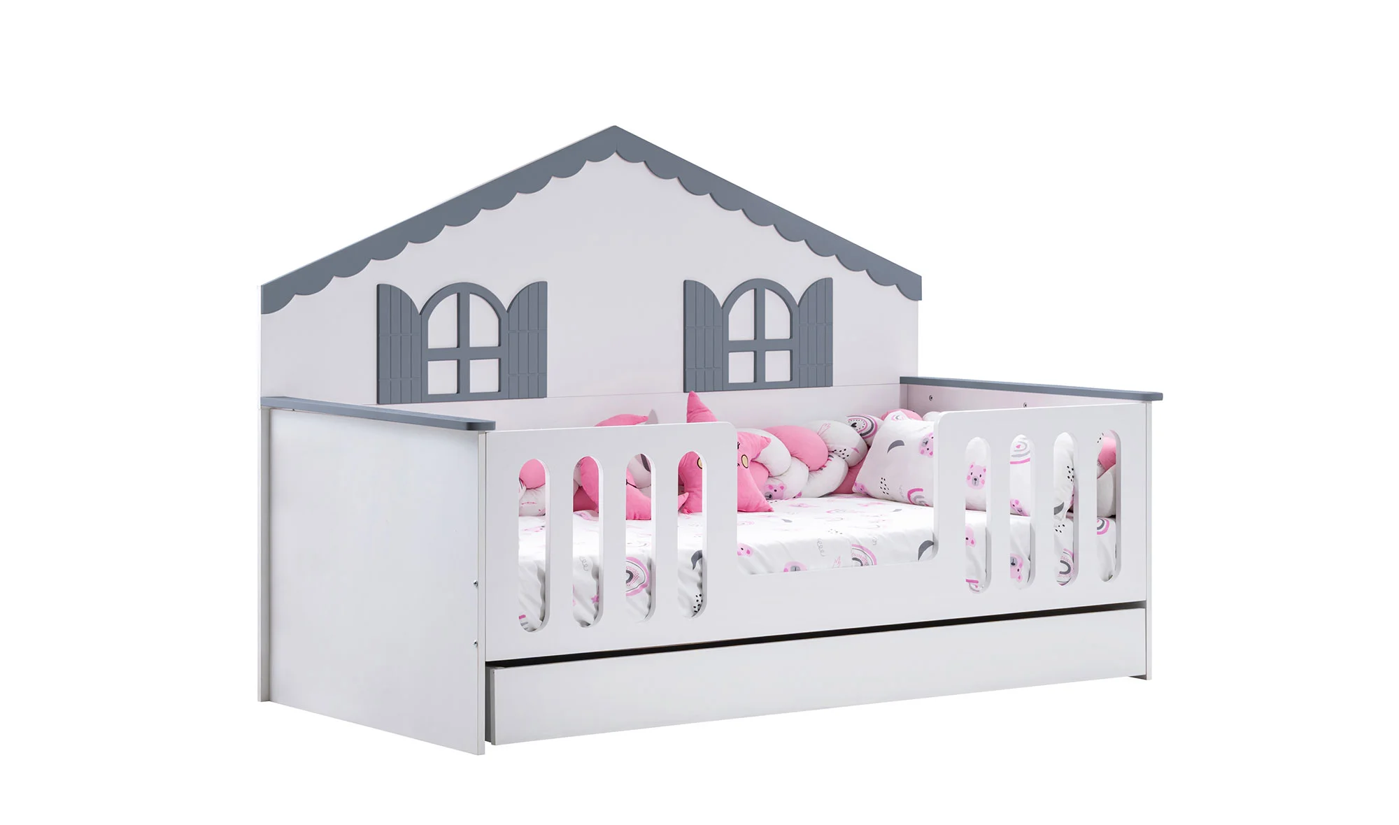 Melody Montessori Karyola - Gri