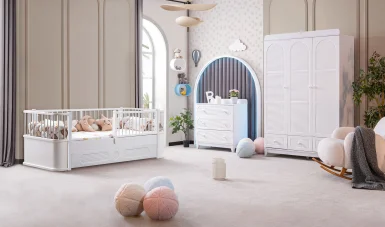 Picasso Montessori Genç Odası - Beyaz