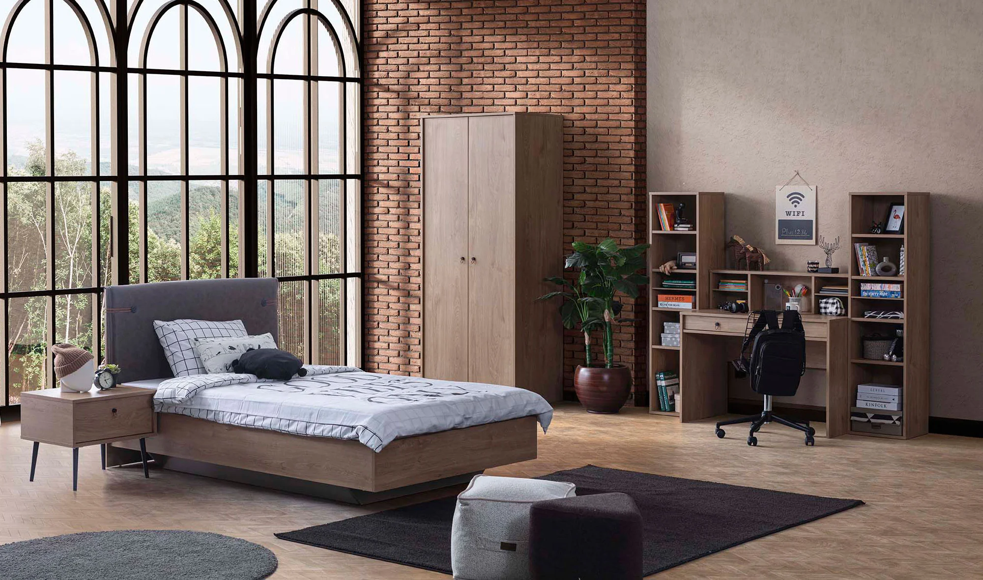 Pony Genç Odası - 2 Kapılı