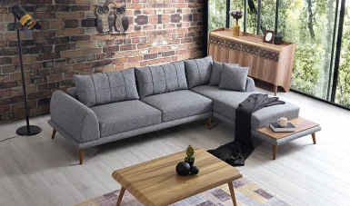 Bona Köşe Takımı - Gri