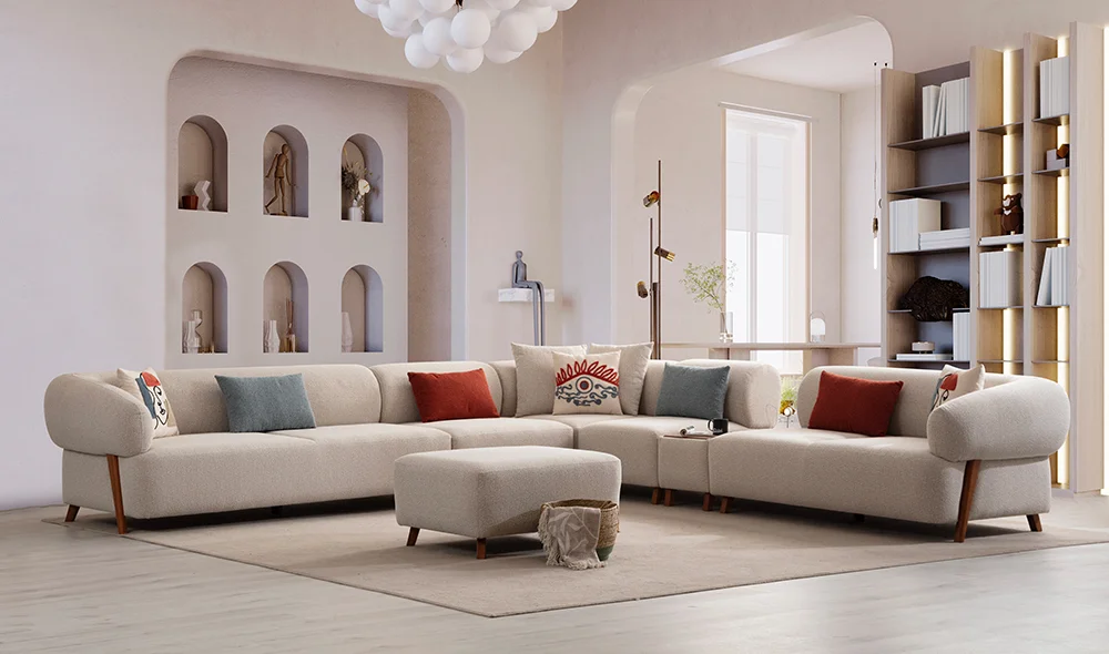 Martel Köşe Takımı - Krem