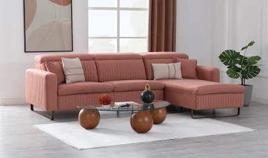 Micro Motorlu Köşe Takımı - Pembe