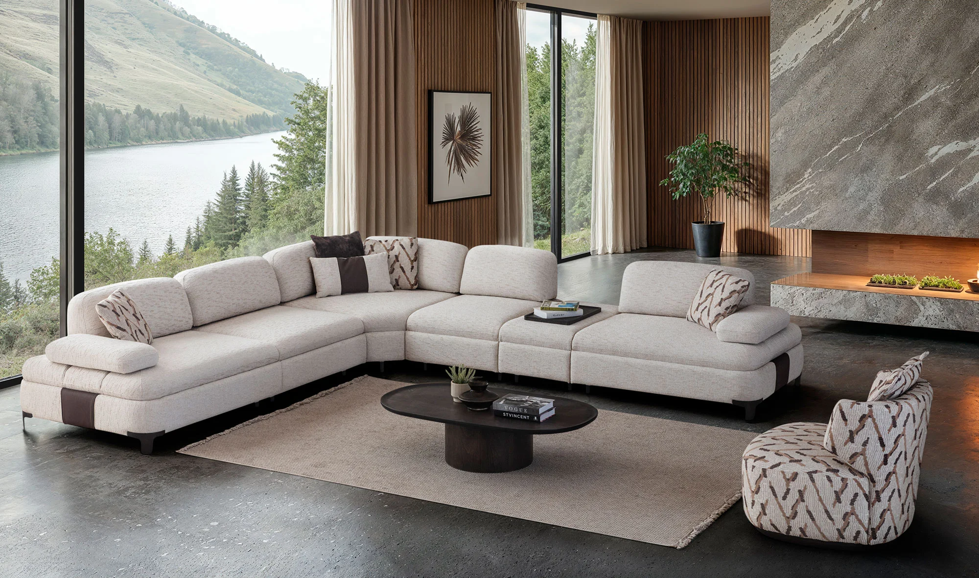 Simla Köşe Takımı - Large